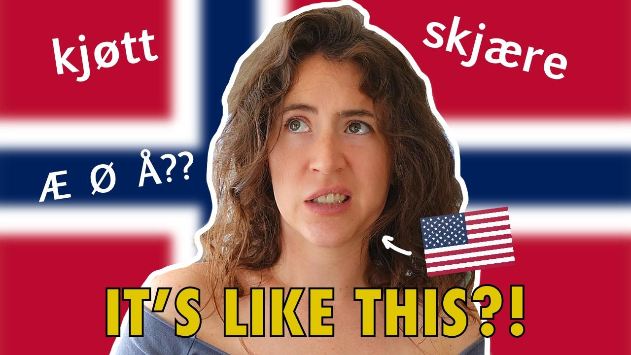 American Learns To Read Norwegian Before the Language Exam