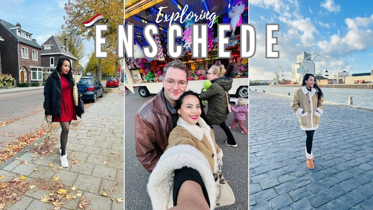 Exploring Enschede, Netherlands and Grocery Shopping at Gronau, Germany