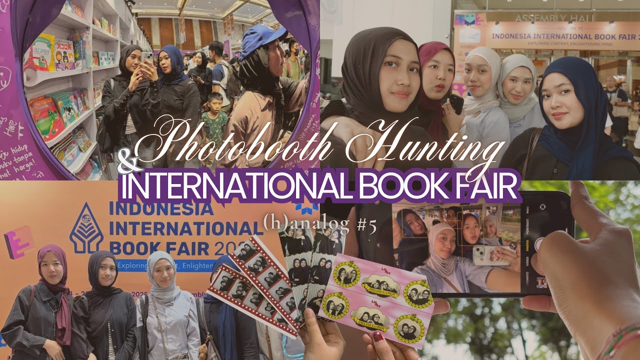 first time ke IIBF + hunting photo booth!! 