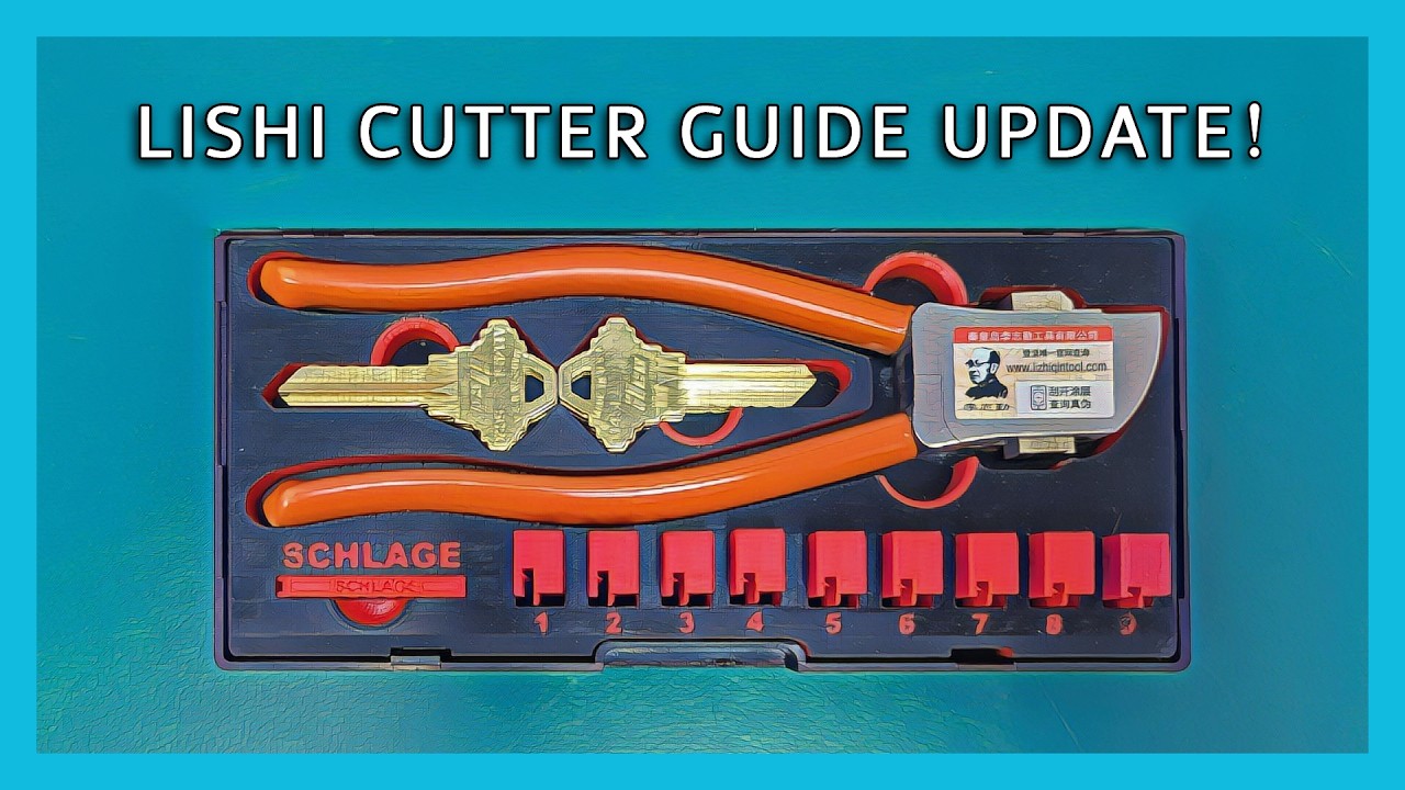 Lishi Cutter Guide Update!