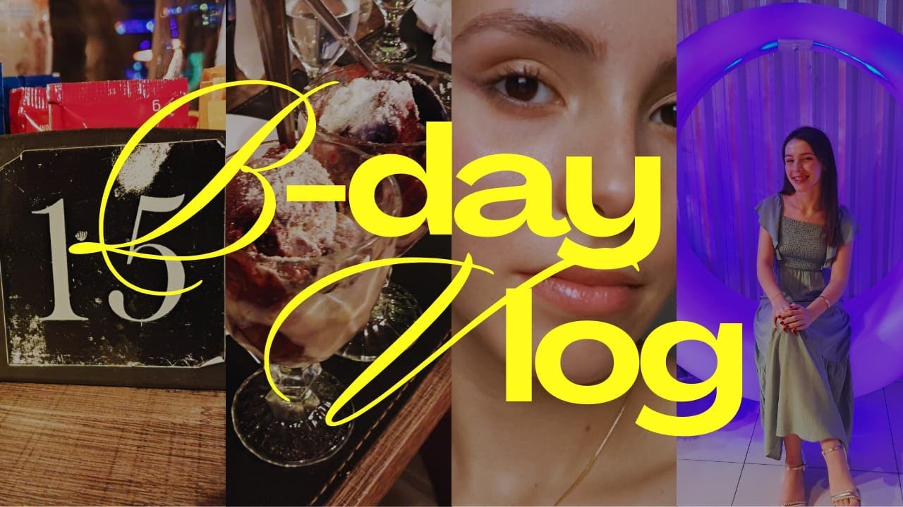 Mini B-day Vlog | anéis, presentes, grwm...