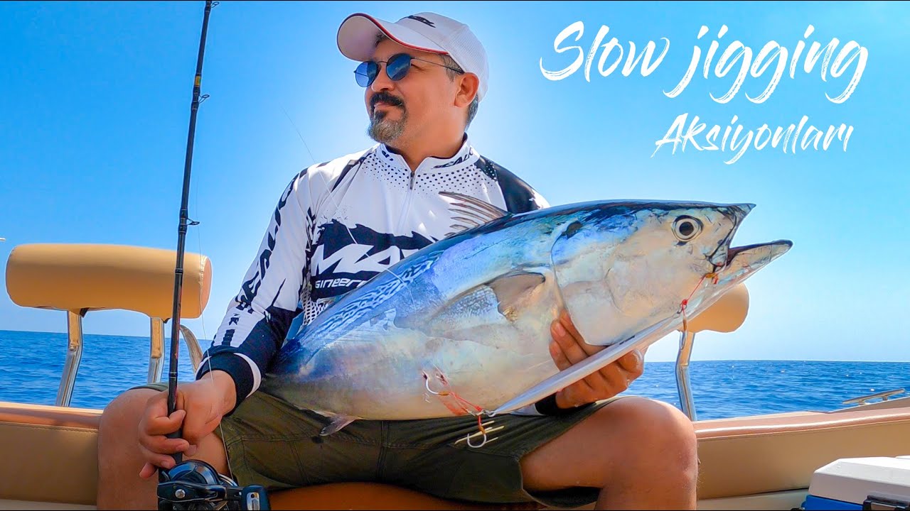 Slow Jig Aksiyonları Nasıl Yapılır. Slow jigle Dev Yazılı Orkinos avı