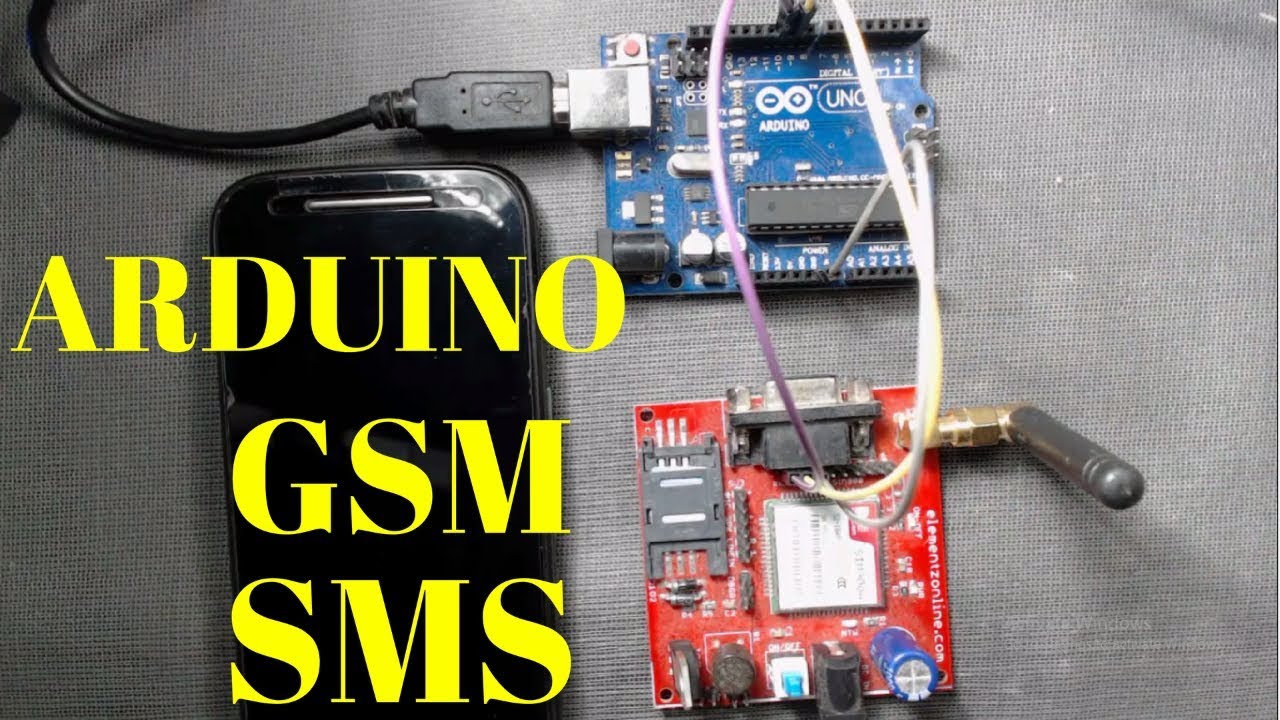 Arduino GSM SMS | Gsm SIM900a tutorial