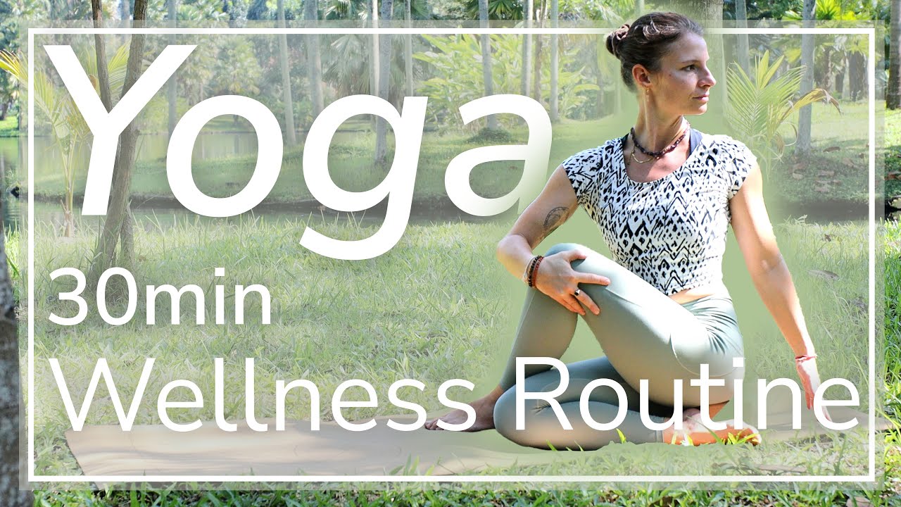 30 Min Wellness Yoga Routine | Aktive Praxis – Sonnengruß & Dehnungen | Gesund durch den Winter