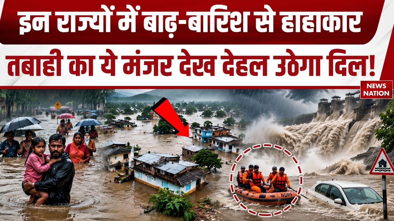 Kerala Assam Flood Deaths: इन राज्यों में Heavy Rain से हाहाकार IMD Alert | Landslide | Cloudburst
