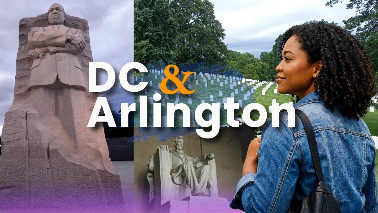 Washington DC Travel Vlog | Sightseeing & Arlington National Cemetery FULL Tour