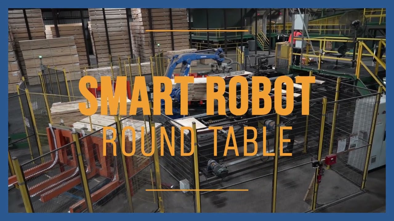 Wood Trim Block Sorting & Stacking Robot for Lumber Mills | SmartMill