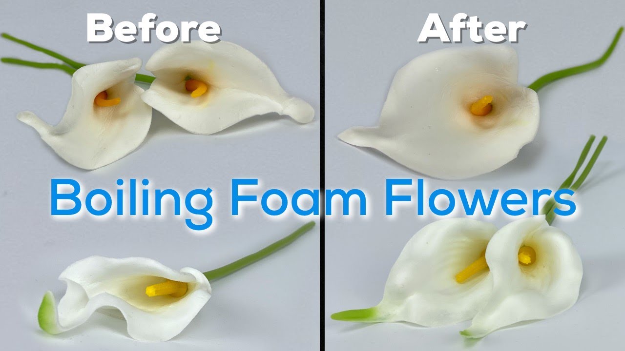 Boiling Foam Flowers: Crafting Hack