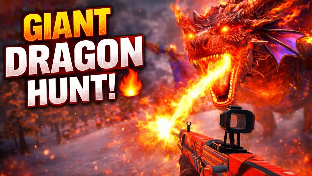 GIANT DRAGON HUNT 🔥 | 49 Dangerous Monsters in 16 Minutes (Gameplay)