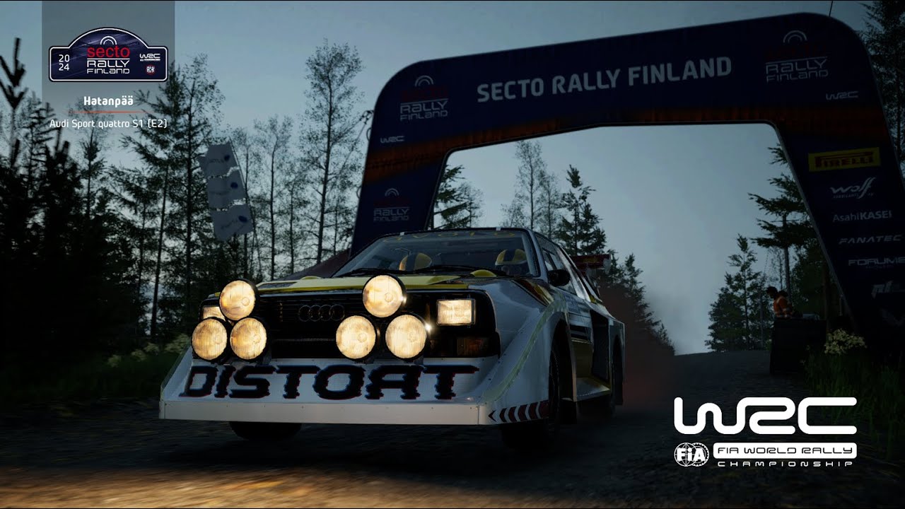 [EA WRC] Hatanpaa stage 12 [Audi Sport Quattro S1 (E2) 1986]