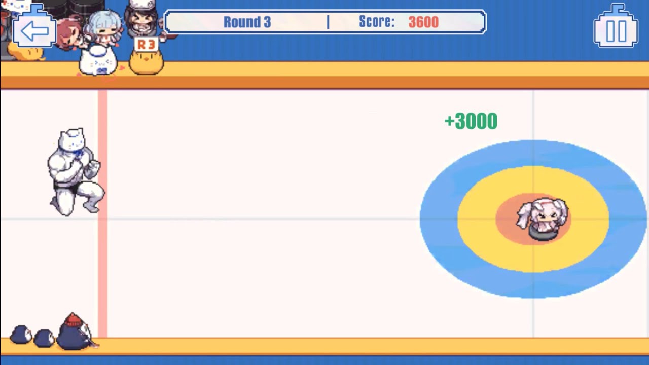 Manjuu Curling - Mini Game | Azur Lane