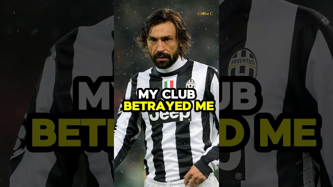The Day Andrea Pirlo Cried for Juventus 💔 #football