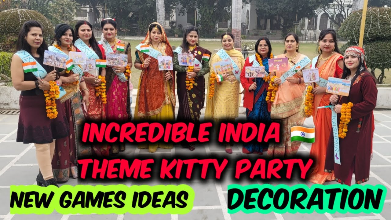 Incredible India Theme Kitty Party🇮🇳| Republic day kitty party ideas | Best Kitty party games idea