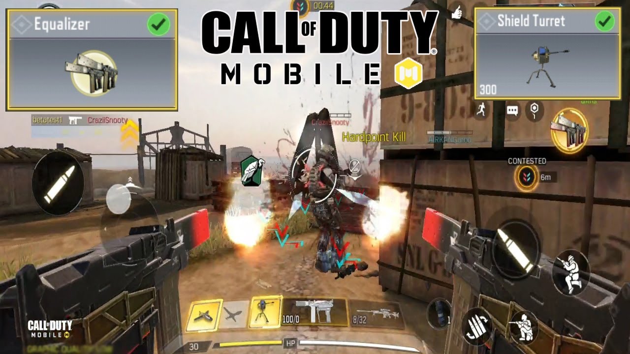 Equalizer Operator skill, Thermite Grenade, Shield Turret Scorestreak in COD Mobile | Call of Duty M