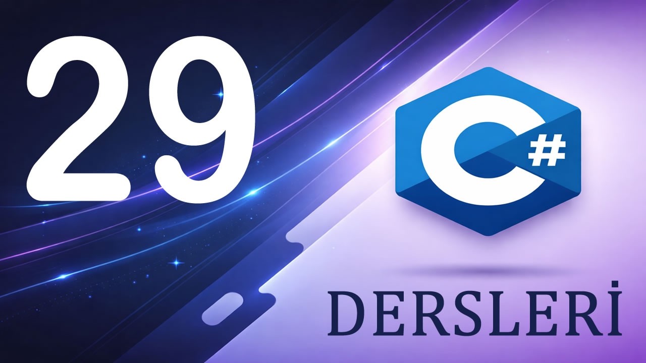 Ders 29 C# Programlamada String Metotları