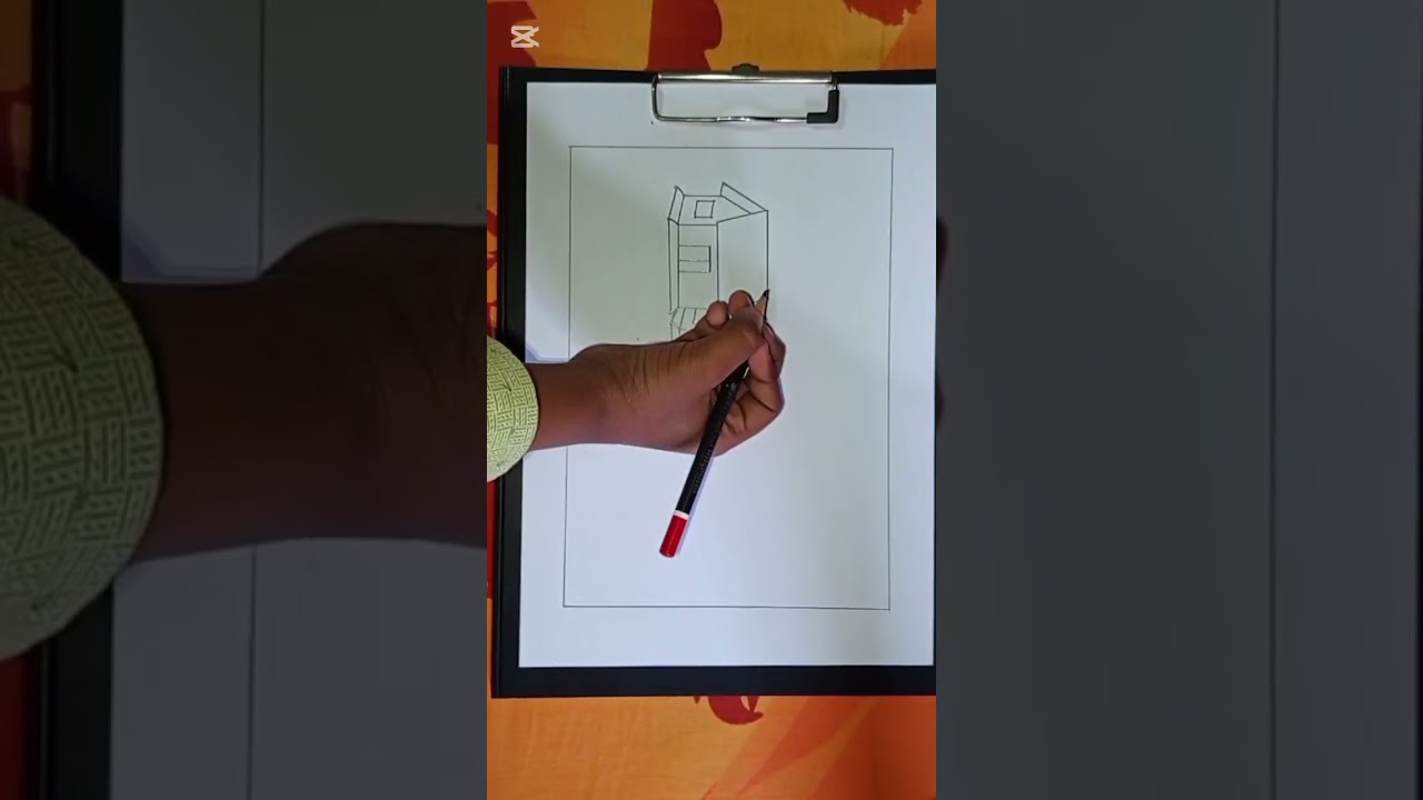 A amazing village drawing (part-1)