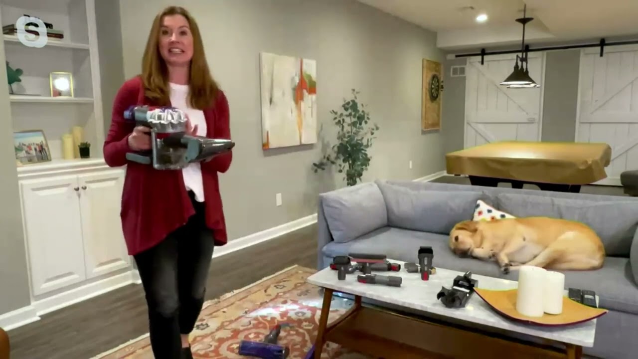 Dyson V8 Extra De-tangle Cordfree Vacuum with 8 Tools on QVC