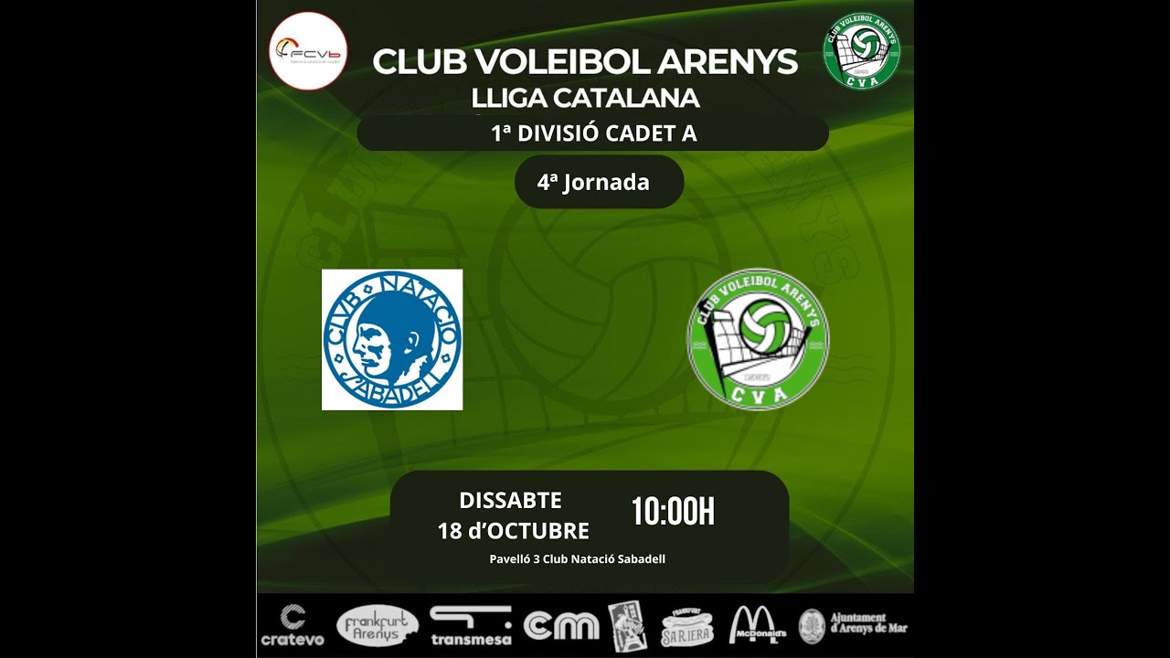 CNS Sabadell - CV ARENYS