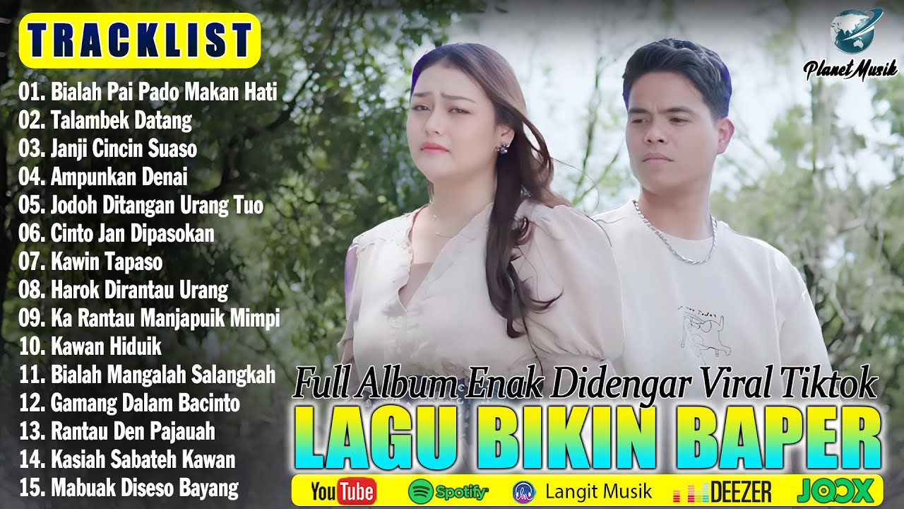 Lagu Minang Terbaru 2025 Enak Didengar Bikin Baper & Terbaik Sepanjang Masa -  Tiktok 2025