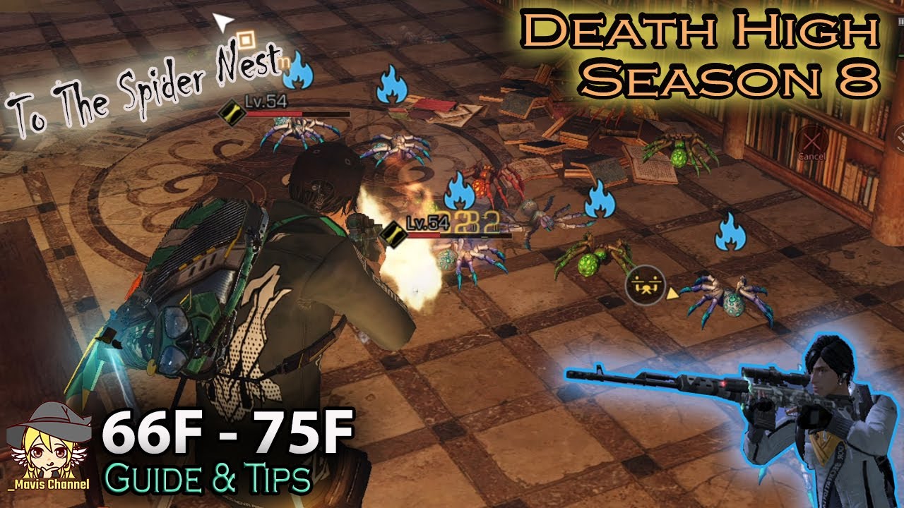[Death High S8] 66F - 75F ~ Tips For Spider Stage & Double Bosses (Again) | LIFEAFTER