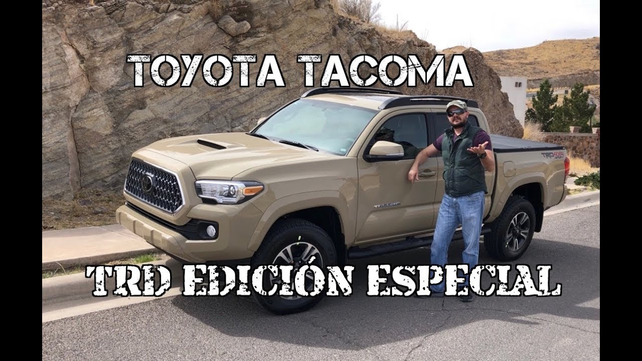Toyota Tacoma Edicion Especial TRD 4X4 2018