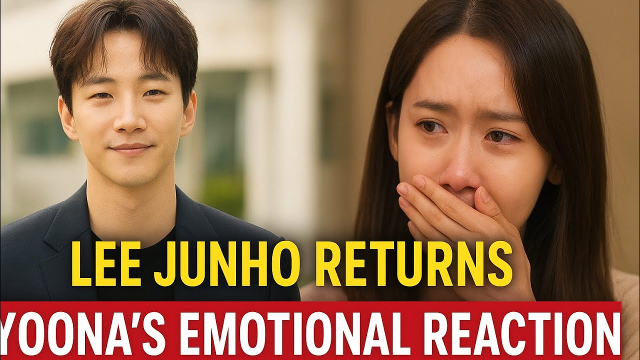 ❤️‍🩹🥹Yoona’s Emotional Reaction as Lee Junho Returns… Fans Are Crying To