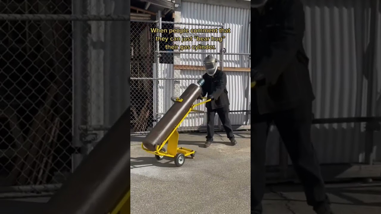 Gas Cylinder Cart by Strong Hand Tools