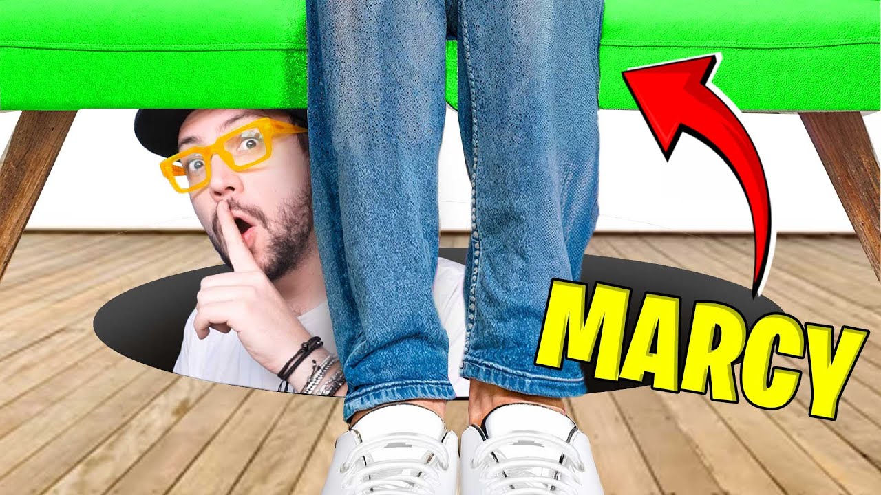 MI NASCONDO DA MARCY NELLA STANZA PIÙ PICCOLA DELLO STUDIO ! - *NON MI TROVA*