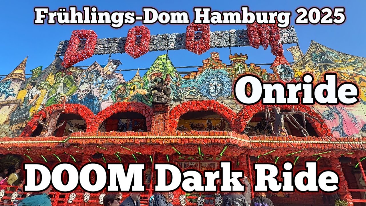 Doom Dark Ride - Schneider - Onride | Frühlings Dom Hamburg 2025