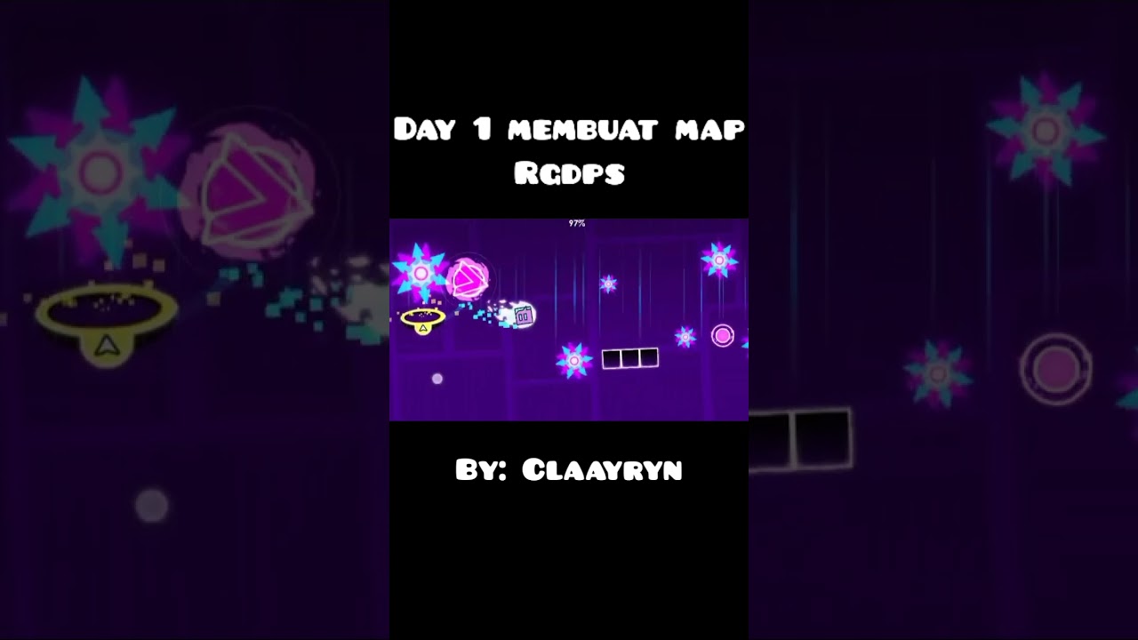 part 1 membuat map di rgdps #geometrydash #gd #geometrydashlayout