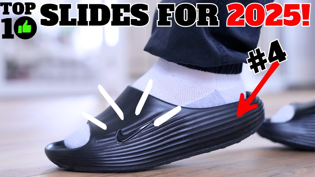 TOP 10 MOST COMFORTABLE SLIDES for SUMMER 2025!