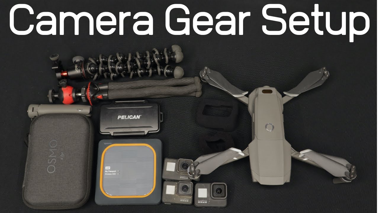 CAMERA GEAR SET UP FOR ADVENTURE MOTORCYCLE RIDING