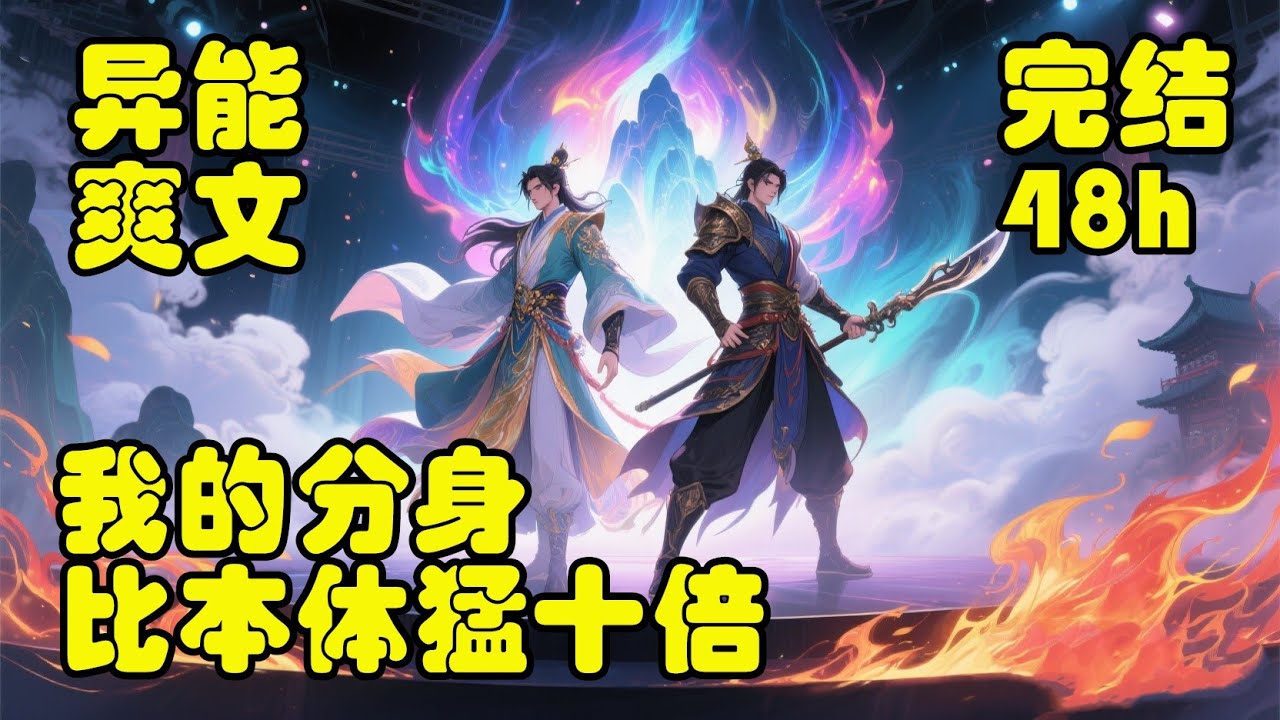 🔥爽文💥【我的分身：比本体猛十倍】全民觉醒天赋，等级从F卷到SSS，有人开局SSS自带光环！我却解锁离谱玩法，分身比本体还猛，靠分身逆袭吊打所有强敌！离谱设定越看越上头，本体直接退居二线！