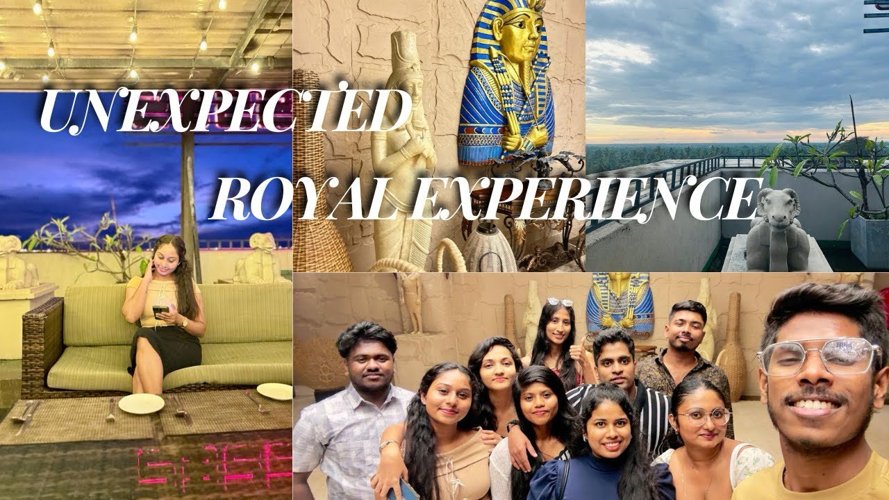 යාලුවෝ එක්ක Epic Dinner Night එකක් ✨| Royal Ramesses Seeduwa 👑😌