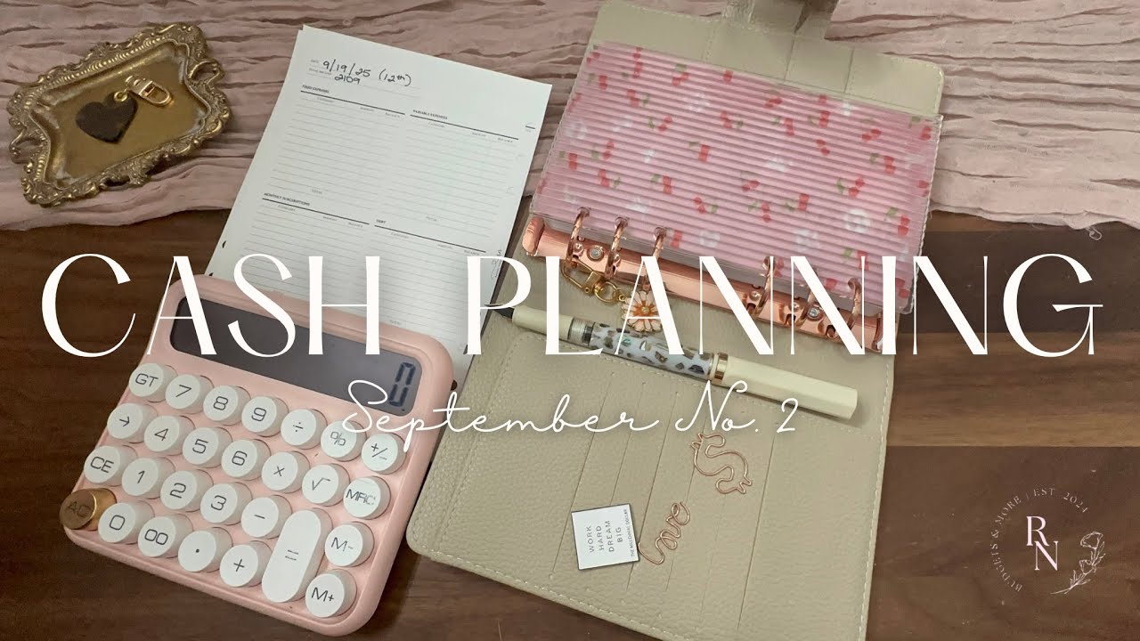 CASH PLANNING | $2109 | September No. 2 | Expenses, HiPri, and Savings