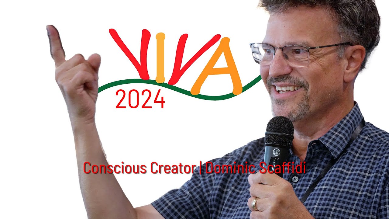 'Conscious Creator' with Dominic Scaffidi - Keynote presentation at The Viva Event 2024