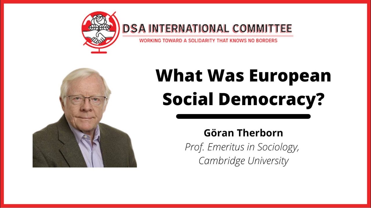 DSA IC - What Was European Social Democracy?