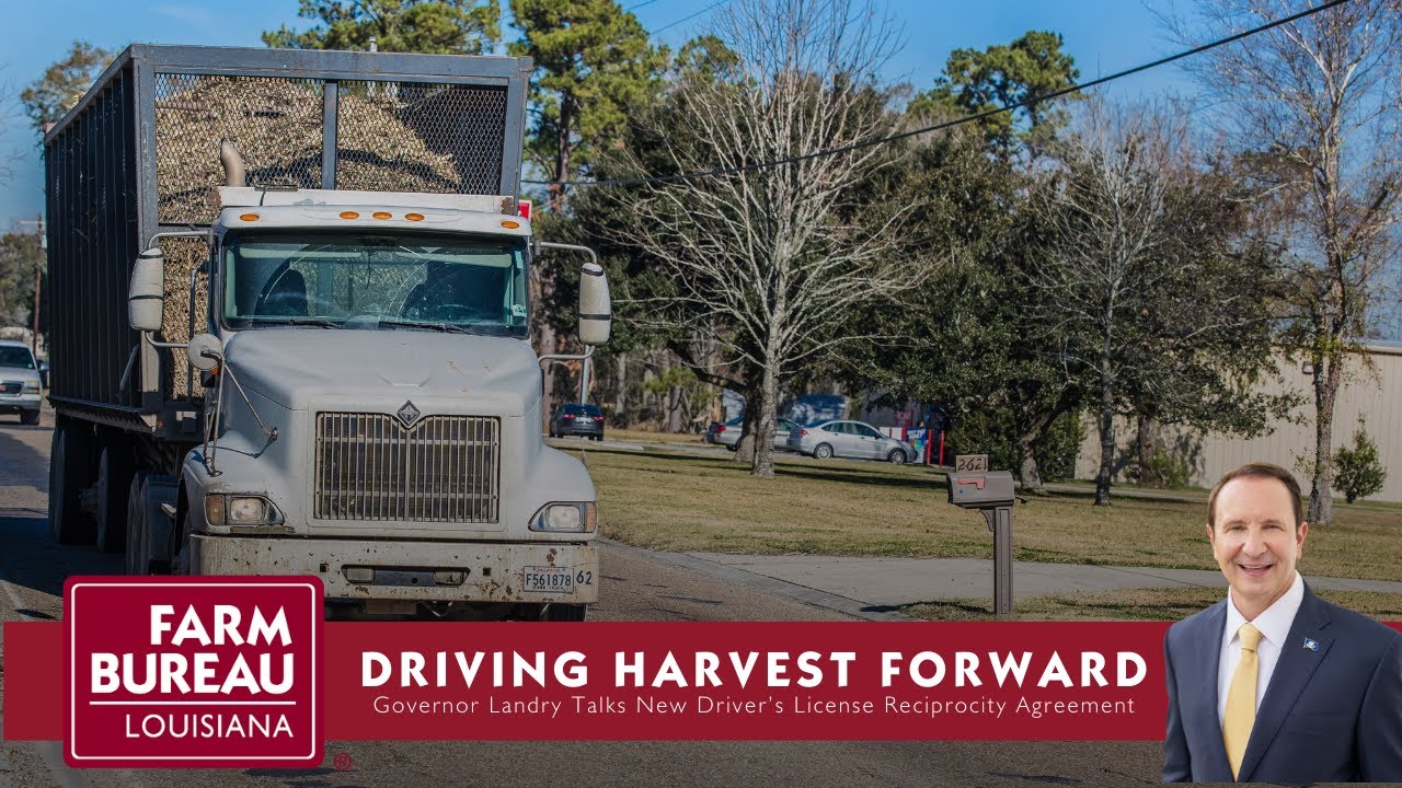 Governor Landry Delivers New Driver&rsquo;s License Agreement for Farmworkers
