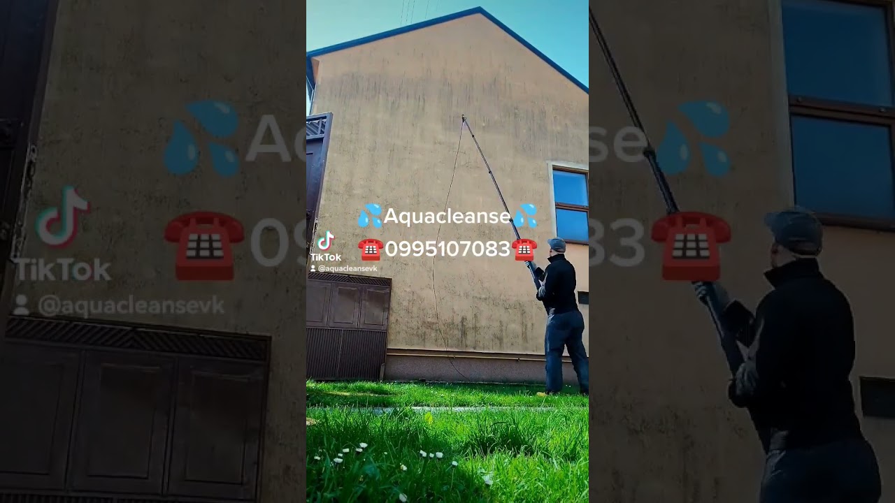 💦Aquacleanse pranje svih vrsta fasada, krovova, podova💦☎0995107083☎#viral #tiktok #pranje #fyp
