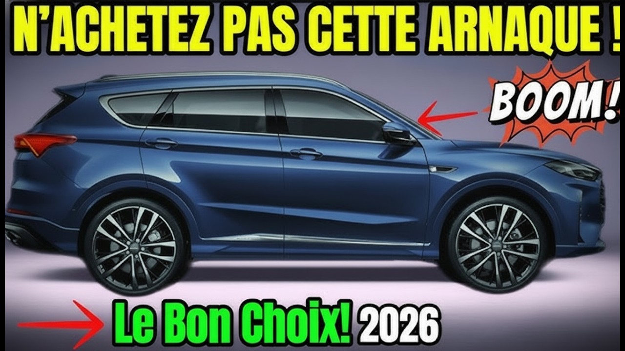 15 pires SUV à éviter absolument 2025 : Les meilleures bagnoles ! le guide ultime