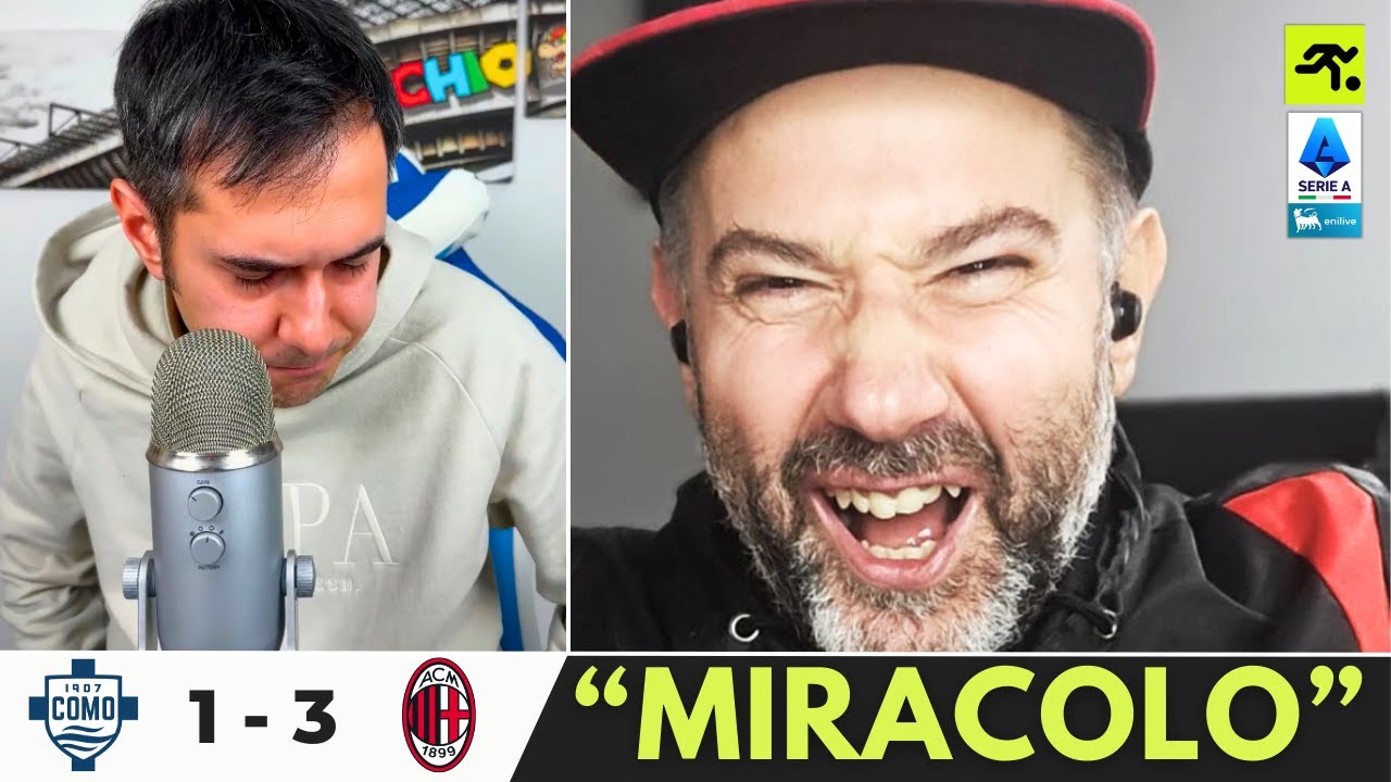 COMO MILAN 1-3 | GUFI DISPERATI: “È IL LORO ANNO…” | TIFOSIAMO