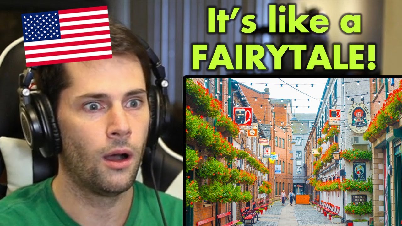 American Reacts to AWESOME Things to do in Belfast, Northern Ireland