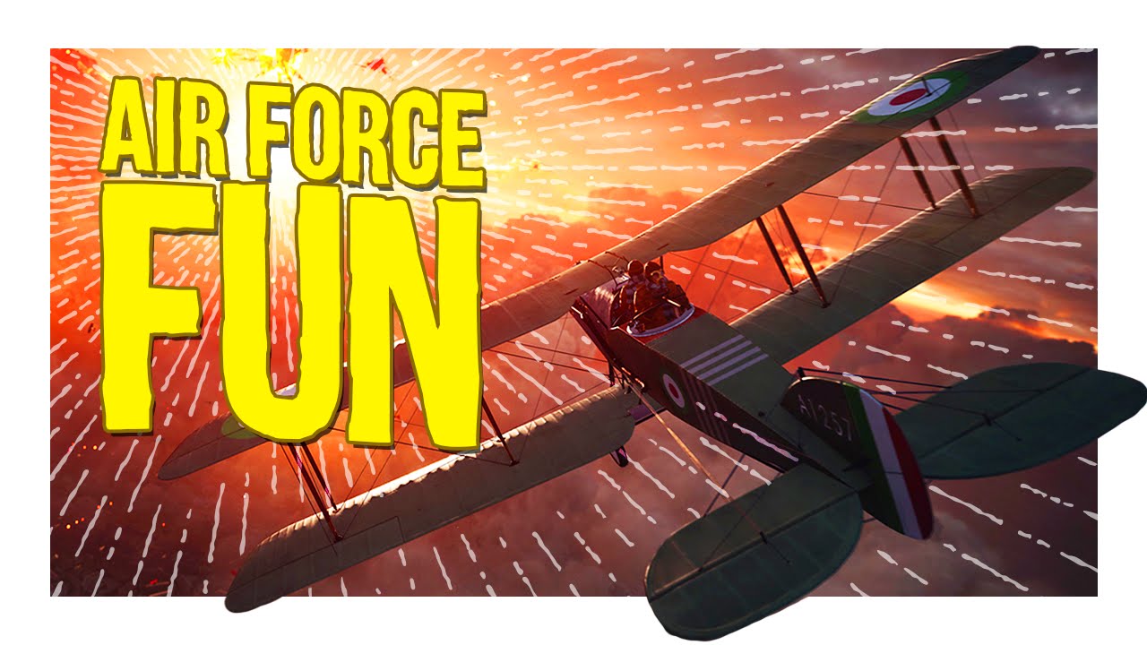 Air Force Fun │ Battlefield 1 Beta Funny Moments