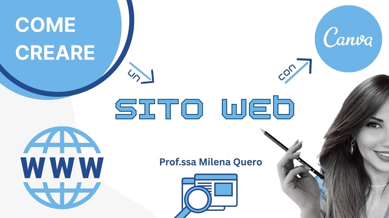 CREARE  SITI WEB CON CANVA
