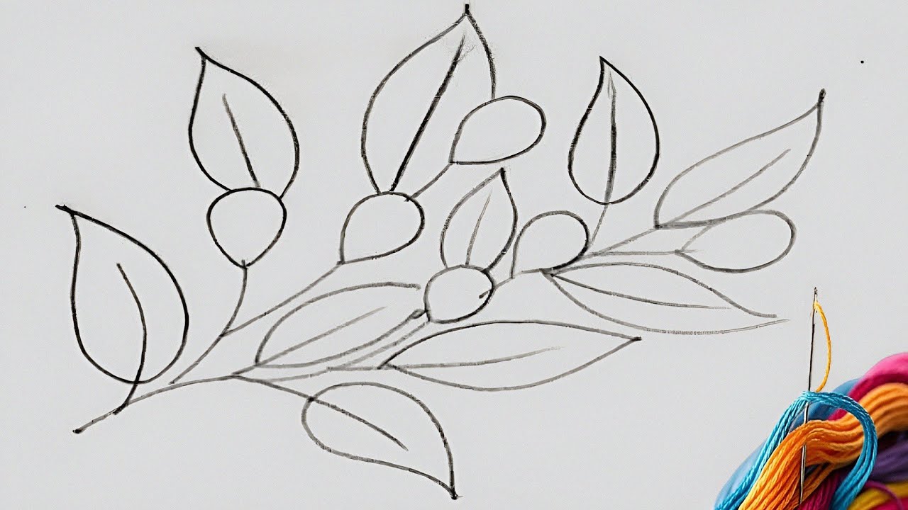 Very Cute Hand Embroidery For Beginners | New Creative Thread work 