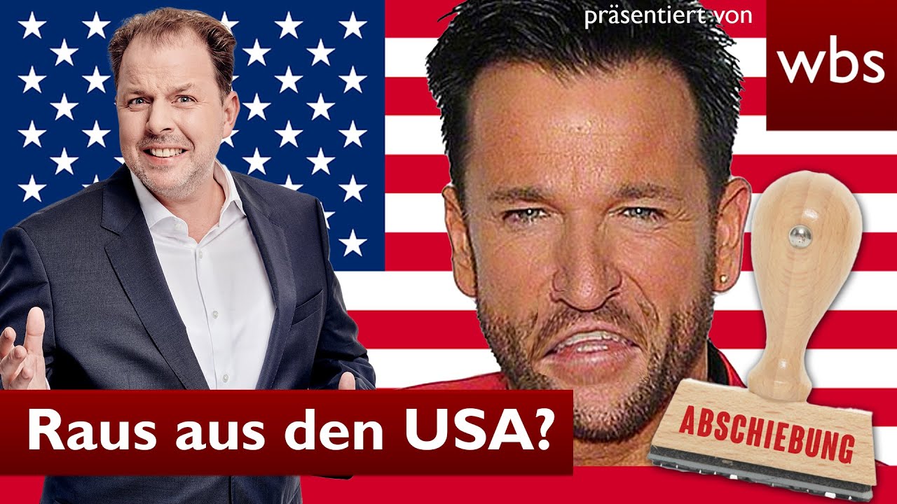 Wendler tobt: Schulden-Klatsche vor Gericht- droht das USA-Aus? | Anwalt Christian Solmecke