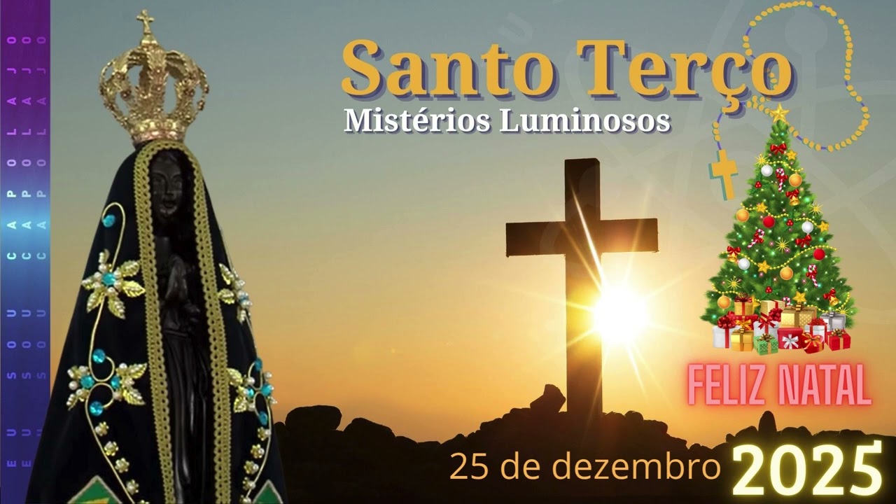 25/12/2025 - Santo Ter&ccedil;o - Nossa Senhora de Aparecida - Carlos Bonne