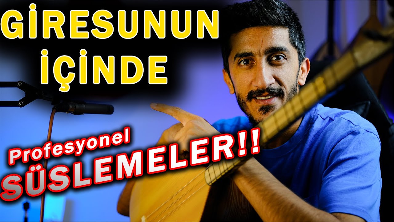 GİRESUNUN İÇİNDE SOLFEJ SAZ NOTALARI | GİRESUNUN İÇİNDE Kısa Sap Bağlama Solfej Dersi