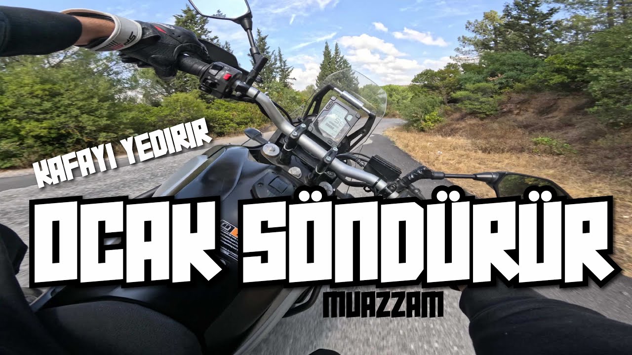 YENİ MOTORUM TENERE 700 İLE TANIŞIN ! Beni çok şaşırttı ( FENA GAZLADIM VE DÜŞTÜM )