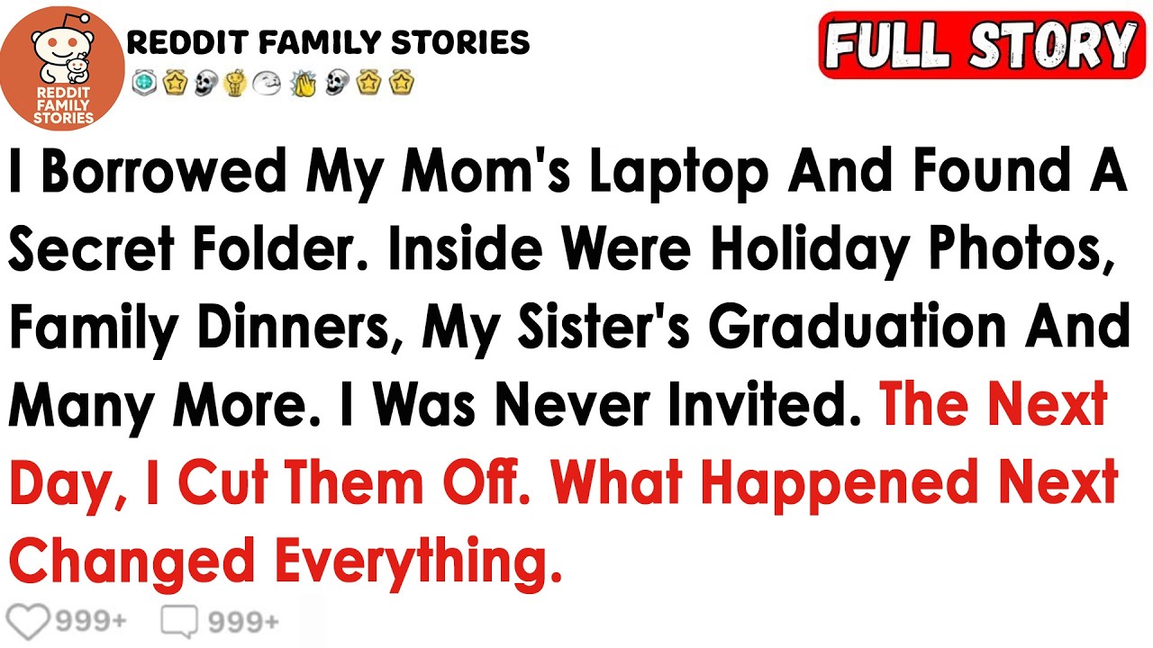I Borrowed My Mom's Laptop And Found A Secret Folder. Inside Were Holiday Photos, Family Dinners,